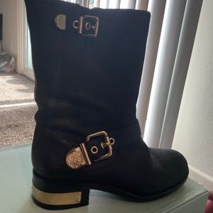 Vince Camuto “Winchell” black moto boot